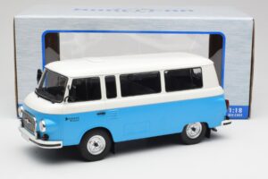 Barkas B1000 Sinine & Valge MCG 1:18 MCG18007 Metall - pilt 2/6