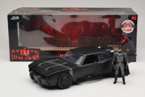 Batman Batmobile Movie Series Jada 1:18 25321600232504 Metall - pilt 7/7