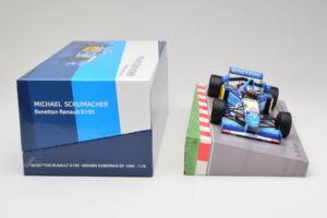 Benetton B195 Renault #1 M. Schumacher European GP Winner F1 World Champion 1995 Minichamps 1:18 513953201 Metall - pilt 6/7