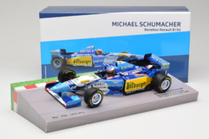 Benetton B195 Renault #1 M. Schumacher European GP Winner F1 World Champion 1995 Minichamps 1:18 513953201 Metall - pilt 7/7
