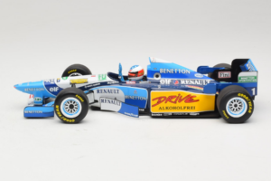 Benetton B195 Renault #1 M. Schumacher Benetton Formula French Grand Prix Winner 1995 Minichamps 1:18 100950001 Metall - pilt 3/7