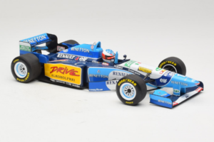 Benetton B195 Renault #1 M. Schumacher Benetton Formula French Grand Prix Winner 1995 Minichamps 1:18 100950001 Metall - pilt 4/7