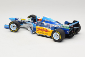 Benetton B195 Renault #1 M. Schumacher Benetton Formula French Grand Prix Winner 1995 Minichamps 1:18 100950001 Metall - pilt 5/7