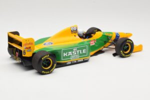 Benetton Ford B193B #5 R. Patrese 3rd Place British GP 1993 Minichamps 1:18 110930906 Metall - pilt 2/6