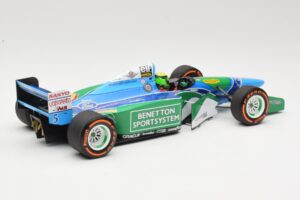 Benetton Ford B194 #5 M. Schumacher Demonstration Run Belgian GP 2017 Minichamps 1:18 510941705 Metall - pilt 2/6