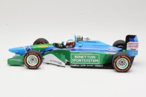 Benetton Ford B194 #5 M. Schumacher Demonstration Run Belgian GP 2017 Minichamps 1:18 510941705 Metall - pilt 3/6
