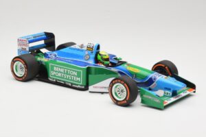 Benetton Ford B194 #5 M. Schumacher Demonstration Run Belgian GP 2017 Minichamps 1:18 510941705 Metall - pilt 4/6