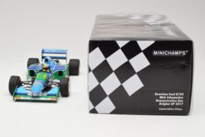 Benetton Ford B194 #5 M. Schumacher Demonstration Run Belgian GP 2017 Minichamps 1:18 510941705 Metall - pilt 6/6