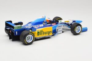 Benetton Renault B195 #1 M. Schumacher Winner Belgian GP 1995 Minichamps 1:18 510952901 Metall - pilt 2/6