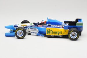 Benetton Renault B195 #1 M. Schumacher Winner Belgian GP 1995 Minichamps 1:18 510952901 Metall - pilt 3/6