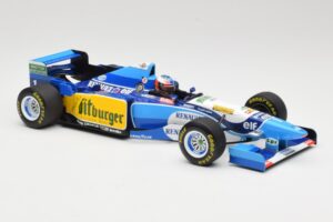 Benetton Renault B195 #1 M. Schumacher Winner Belgian GP 1995 Minichamps 1:18 510952901 Metall - pilt 4/6