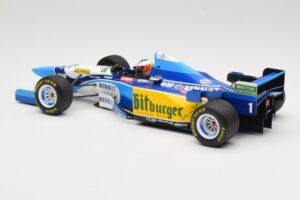 Benetton Renault B195 #1 M. Schumacher Winner Belgian GP 1995 Minichamps 1:18 510952901 Metall - pilt 5/6