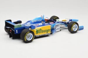 Benetton Renault B195 #1 M. Schumacher Winner German GP 1995 Minichamps 1:18 510952701 Metall - pilt 2/6