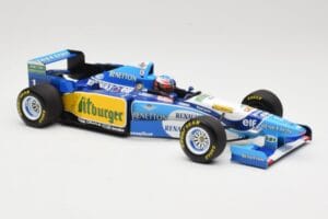 Benetton Renault B195 #1 M. Schumacher Winner German GP 1995 Minichamps 1:18 510952701 Metall - pilt 4/6