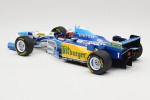 Benetton Renault B195 #1 M. Schumacher Winner German GP 1995 Minichamps 1:18 510952701 Metall - pilt 5/6