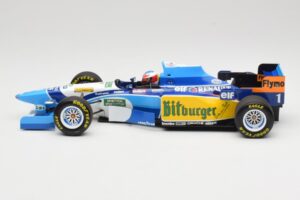 Benetton Renault B195 #1 M. Schumacher Winner Monaco GP 1995 Minichamps 1:18 510952301 Metall - pilt 3/6