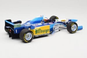 Benetton Renault B195 #1 M. Schumacher Winner Pacific GP F1 World Champion 1995 Minichamps 1:18 510953301 Metall - pilt 2/6