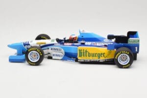 Benetton Renault B195 #1 M. Schumacher Winner Pacific GP F1 World Champion 1995 Minichamps 1:18 510953301 Metall - pilt 3/6