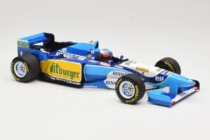 Benetton Renault B195 #1 M. Schumacher Winner Pacific GP F1 World Champion 1995 Minichamps 1:18 510953301 Metall - pilt 4/6