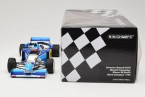Benetton Renault B195 #1 M. Schumacher Winner Pacific GP F1 World Champion 1995 Minichamps 1:18 510953301 Metall - pilt 6/6