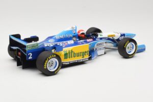 Benetton Renault B195 #2 J. Herbert Winner British GP 1995 Minichamps 1:18 110950802 Metall - pilt 2/6
