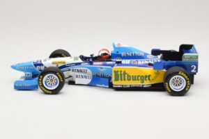 Benetton Renault B195 #2 J. Herbert Winner British GP 1995 Minichamps 1:18 110950802 Metall - pilt 3/6