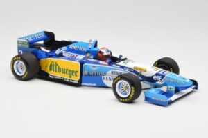 Benetton Renault B195 #2 J. Herbert Winner British GP 1995 Minichamps 1:18 110950802 Metall - pilt 4/6