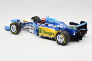 Benetton Renault B195 #2 J. Herbert Winner British GP 1995 Minichamps 1:18 110950802 Metall - pilt 5/6