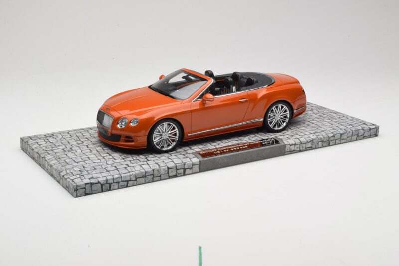Bentley Continental GT Speed Kabriolett Orange Metallic Minichamps 1:18 107139430 Metall