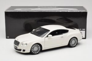 Bentley Continental GT Valge Minichamps 1:18 100139621 Metall - pilt 8/8
