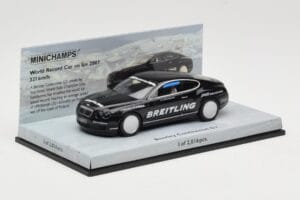 Bentley Continental GT World Record Car on Ice Must Minichamps 1:43 436139026-O Metall - pilt 2/4