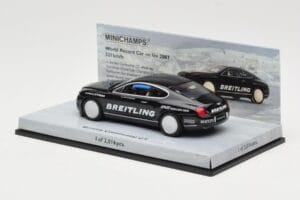 Bentley Continental GT World Record Car on Ice Must Minichamps 1:43 436139026-O Metall - pilt 3/4
