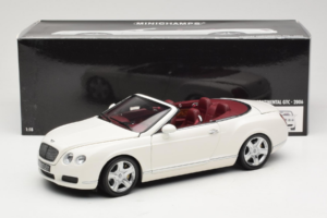 Bentley Continental GTC Valge Minichamps 1:18 100139032 Metall - pilt 8/8
