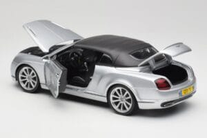 Bentley Continental Supersports Kabriolett 1. Põlvkond Hõbedane Bburago 1:18 18-11037S Metall - pilt 5/8