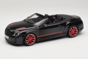 Bentley Continental Supersports ISR Kabriolett Must Punaste Velgedega Bburago 1:18 18-11035 Metall