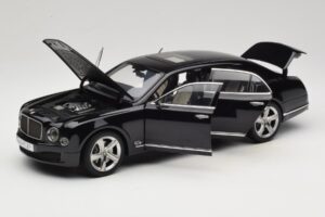 Bentley Mulsanne Speed Onyx Black Kyosho 1:18 08910NX Metall - pilt 2/8