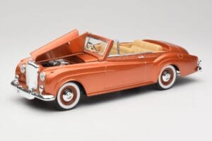 Bentley Type S2 Mulliner Kabriolett Tudor Oranž Metallik Solido 1:18 8007 Metall - pilt 2/8