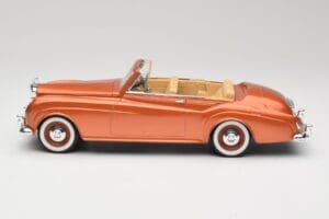 Bentley Type S2 Mulliner Kabriolett Tudor Oranž Metallik Solido 1:18 8007 Metall - pilt 4/8