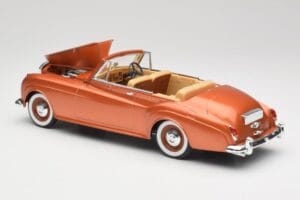 Bentley Type S2 Mulliner Kabriolett Tudor Oranž Metallik Solido 1:18 8007 Metall - pilt 5/8