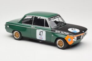 BMW 1600-2 BMW Alpina #47 P. Meyer Internationales ADAC Eifelrennen Nurburgring 1971 Minichamps 1:18 155712647 Metall - pilt 4/6