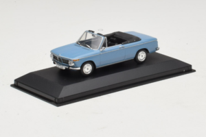 BMW 1600 Kabriolett Sinine Minichamps 1:43 80420396188 Metall - pilt 2/4