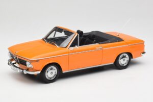 BMW 1600 Kabriolett Oranž Minichamps 1:18 100021030-O Metall