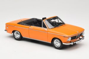 BMW 1600 E10 Kabriolett Oranž Minichamps 1:18 100021030 Metall - pilt 6/8