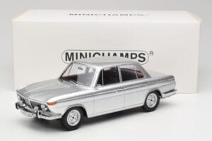 BMW 1800 Ti Hõbedane Minichamps 1:18 107024000 Vaik - pilt 6/6