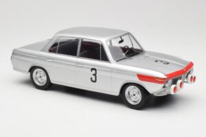 BMW 1800 TiSA #3 D. Glemser / J. Ickx 24 Hours of Spa 1965 Minichamps 1:18 155652903 Metall - pilt 4/6
