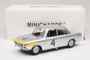BMW 1800 TiSA #4 J. Ickx / J. van Ophem 24 Hours of Spa 1965 Winners Minichamps 1:18 107652504 Vaik - pilt 6/6