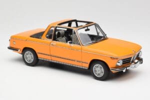 BMW 2002 E10 Kabriolett Colorado Oranž AUTOart 1:18 80430300713 Metall - pilt 6/8
