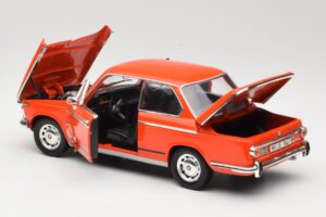BMW 2002 E10 ti Oranž Anson 1:18 30386 Metall - pilt 5/8
