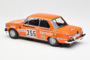BMW 2002 Jagermeister #255 W. Stiller Rally Monte Carlo 1973 IXO 1:18 18RMC165 Metall - pilt 5/6