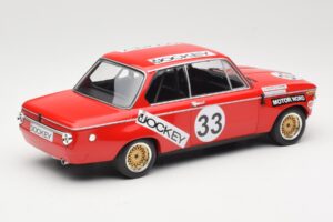BMW 2002 Jockey Racing #33 B. Tobiasson / L. Nordstrom 6 Hours Nurburgring 1972 Minichamps 1:18 155722633 Metall - pilt 2/6